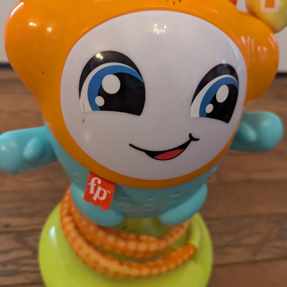 Fisher Price Baby Toddler Learning Toy DJ Bouncin’ Star Music‎ Orange 3 Levels